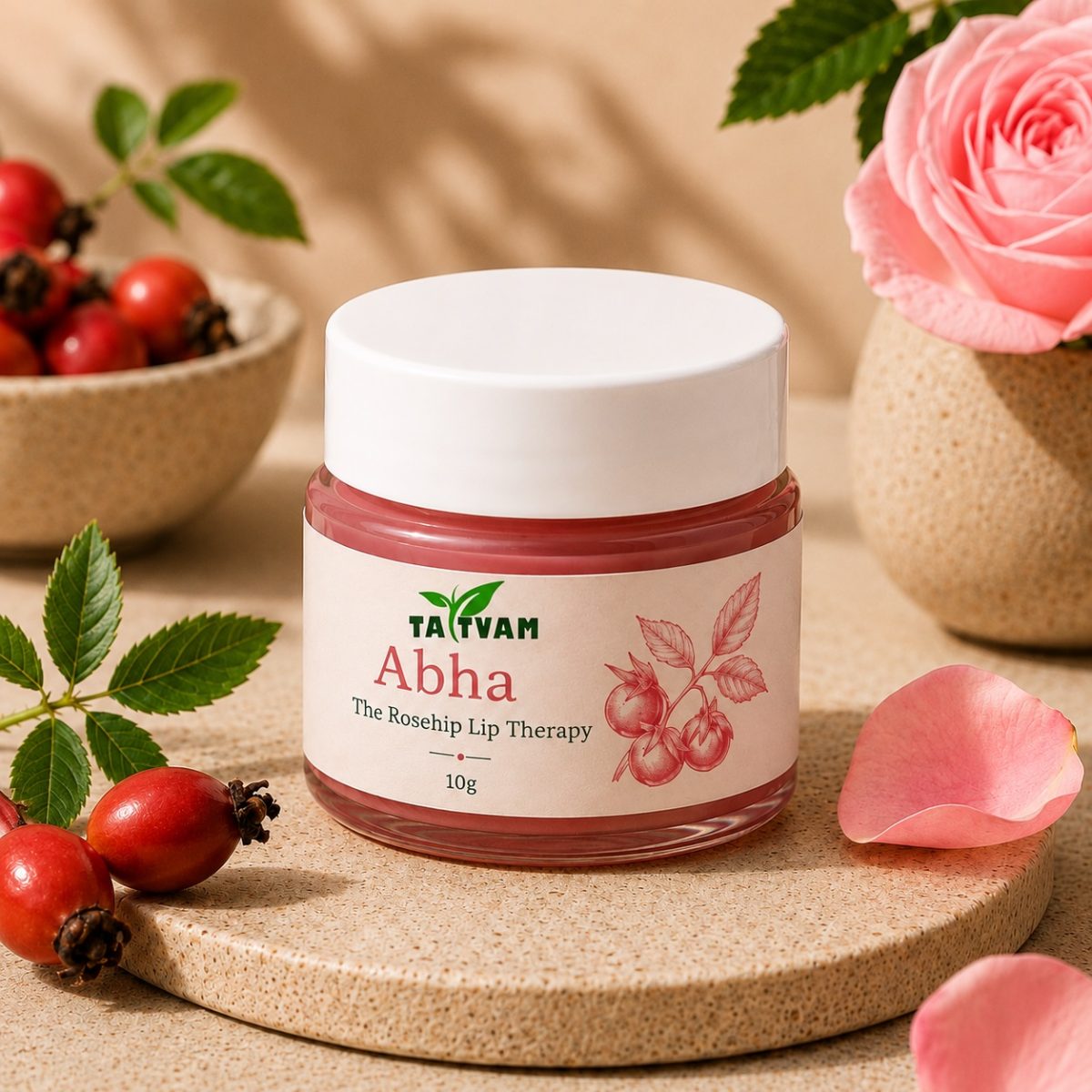 Abha The Rosehip Lip Therapy