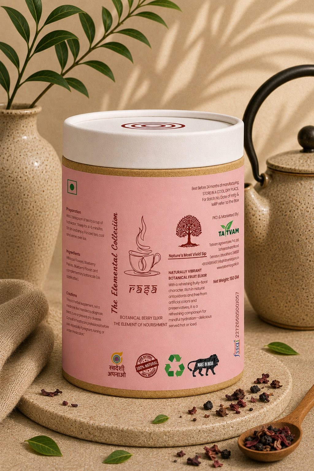 Rasa Botanical Berry Elixir The Element of Nourishment