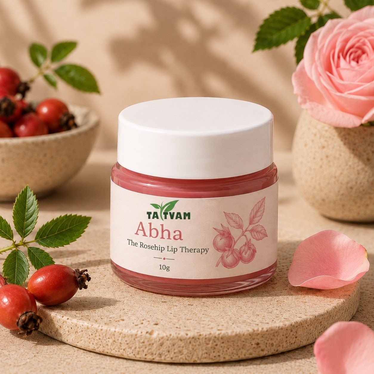 Ābhā The Rosehip Lip Therapy