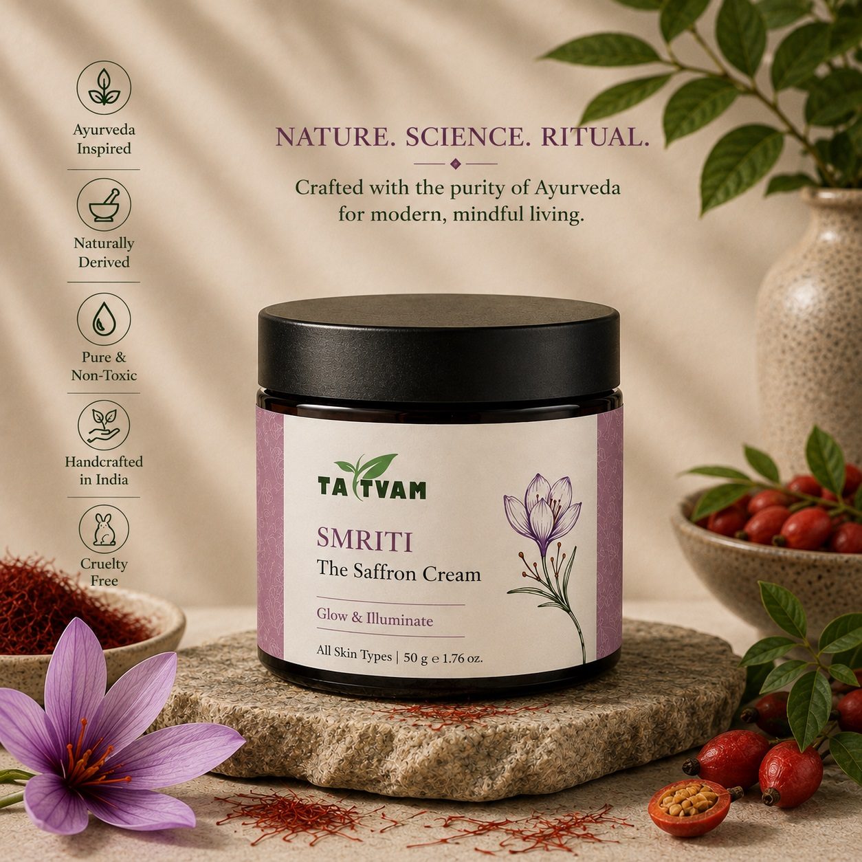 Smṛiti The Saffron Cream