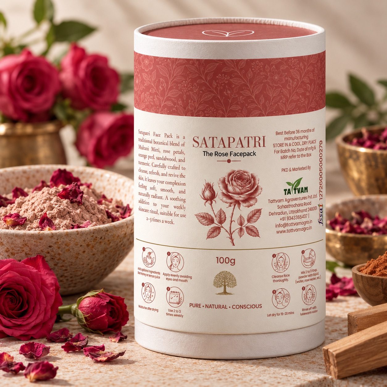 Satapatri (The Rose Facepack)